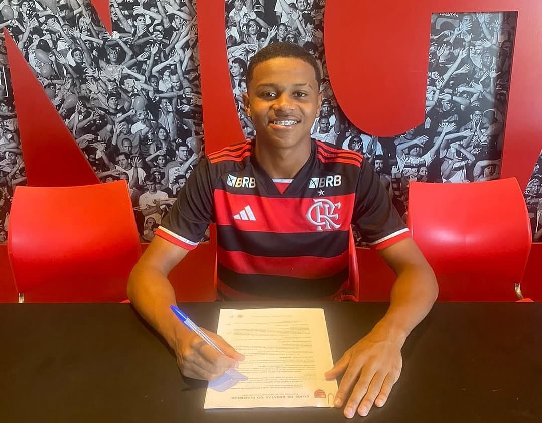 Dieguinho contrato profissional Flamengo