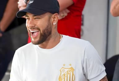 neymar está de volta ao santos