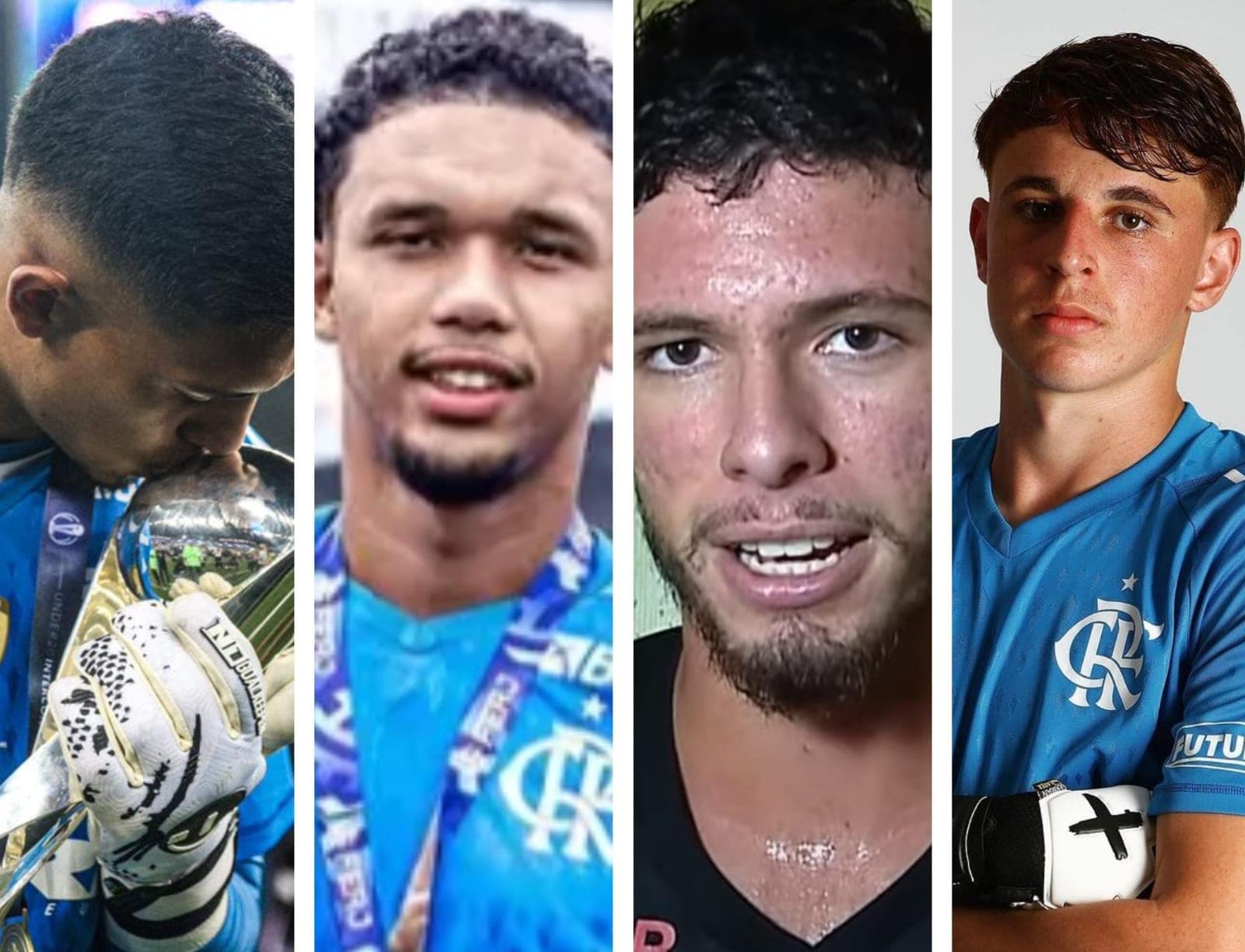 Os goleiros do Flamengo para o Carioca 2025