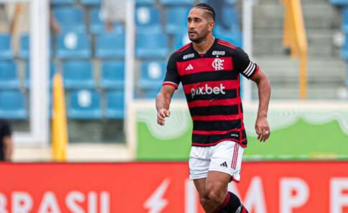 pablo em ação pelo flamengo
