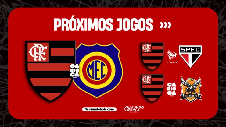 próximos adversários do flamengo: madureira, são paulo e nova iguaçu