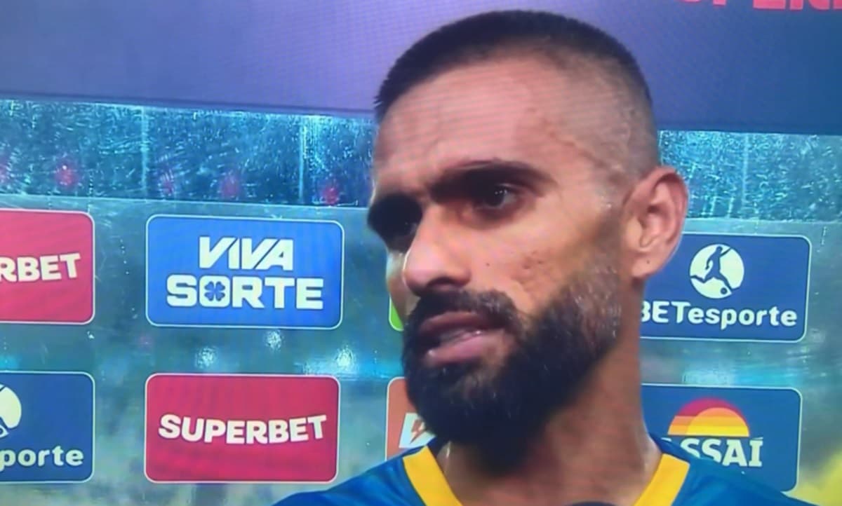 rodrigo dantas após derrota para o flamengo