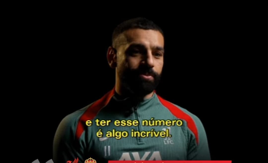 Salah fala sobre Vini Jr