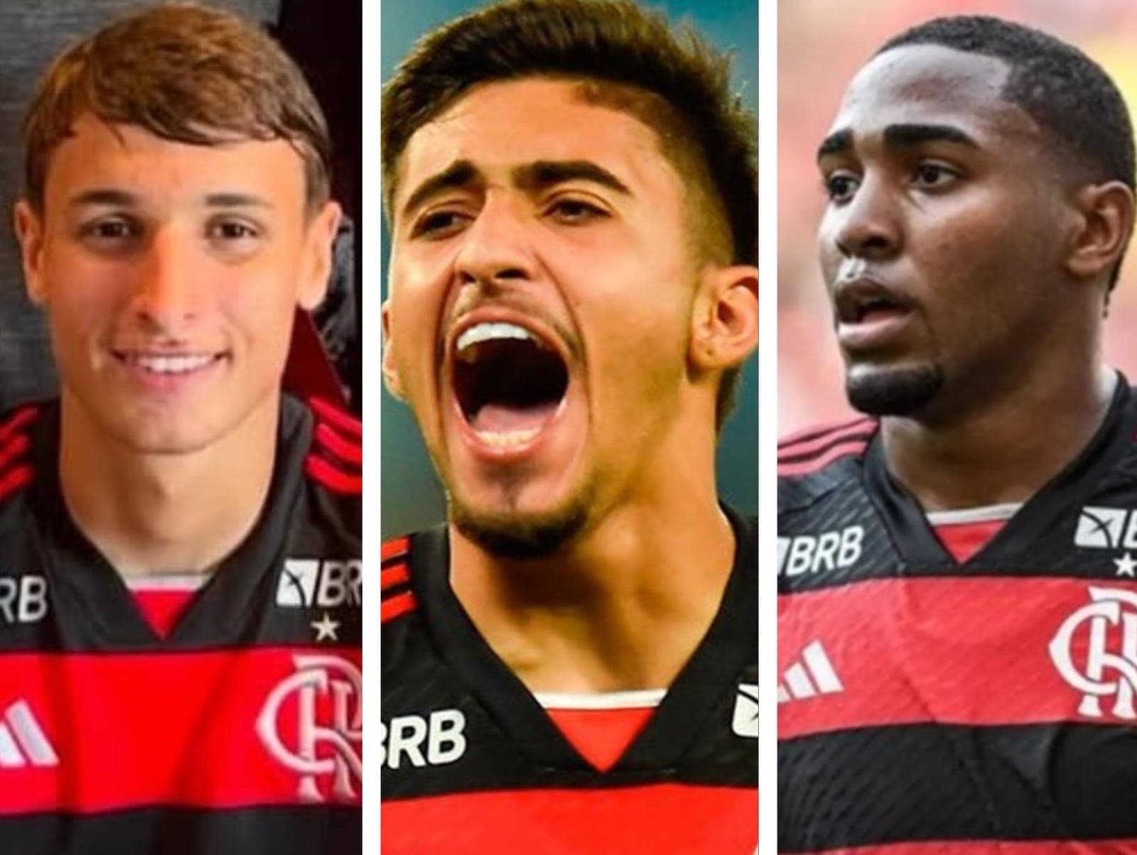 Trio de meias do Flamengo para o Carioca