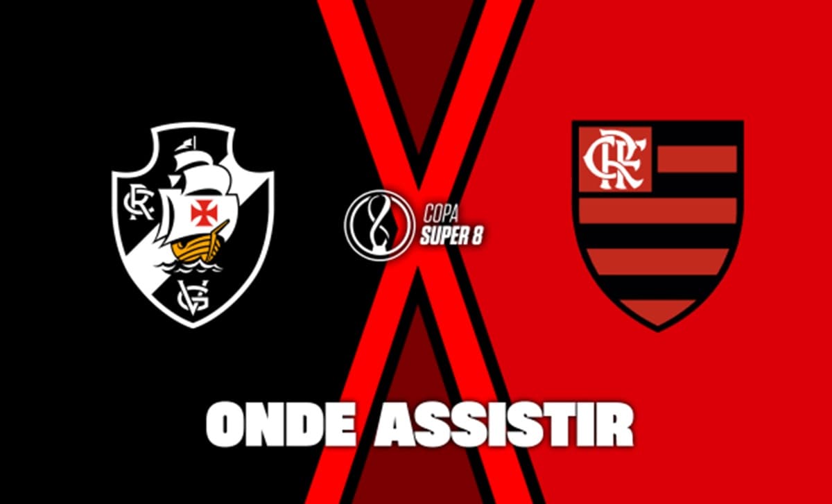 vasco flamengo copa super 8
