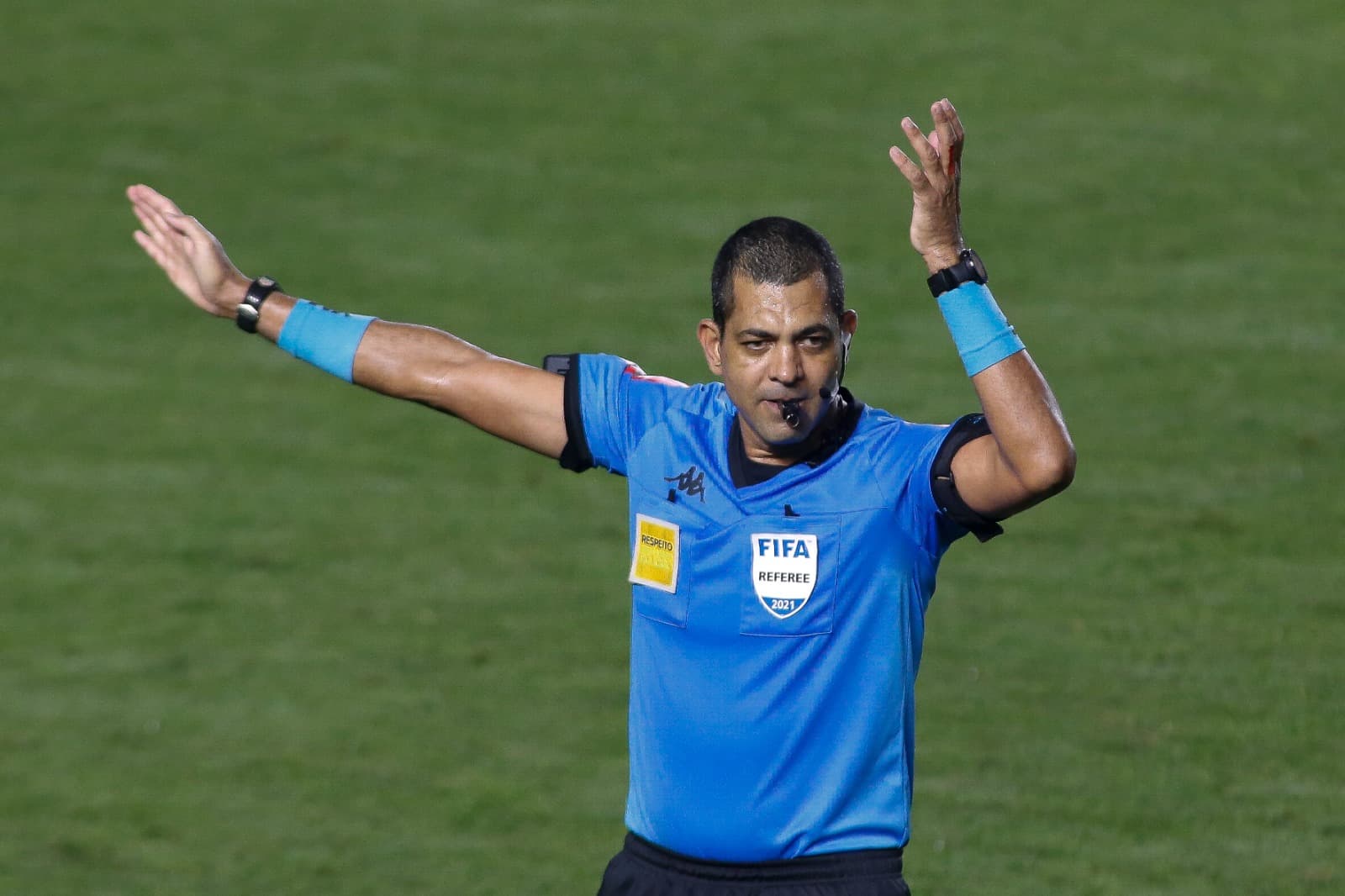 Wagner do Nascimento Magalhães, árbitro de Vasco x Flamengo