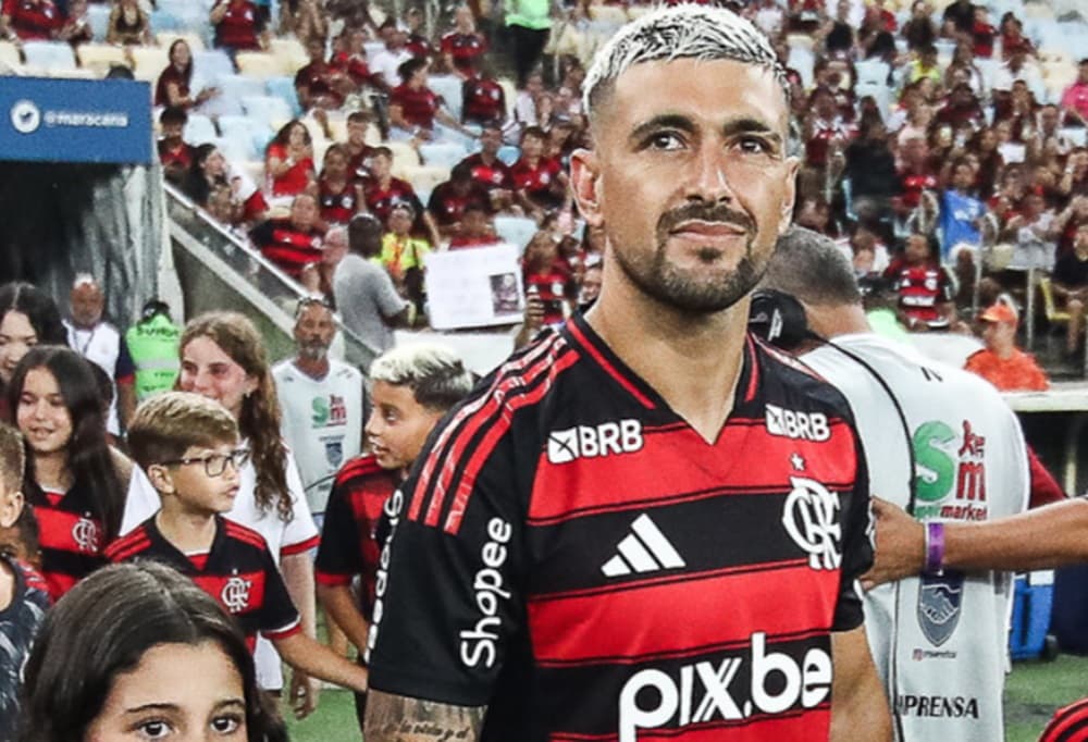 arrascaeta em flamengo x maricá