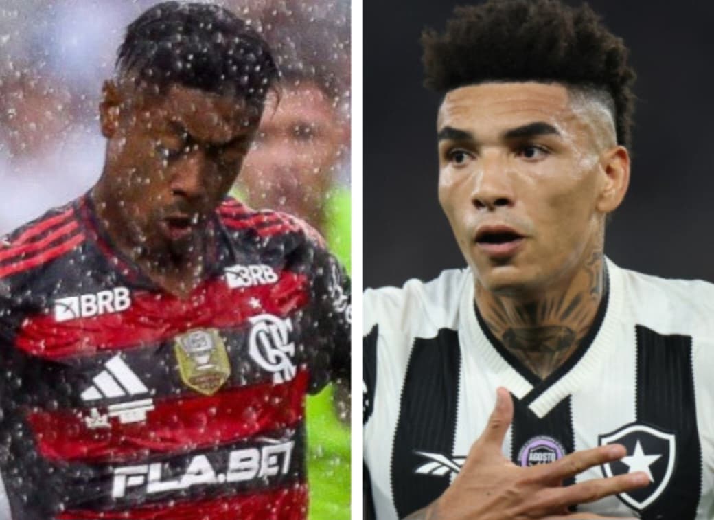 Bruno Henrique e Igor Jesus, de Flamengo e Botafogo
