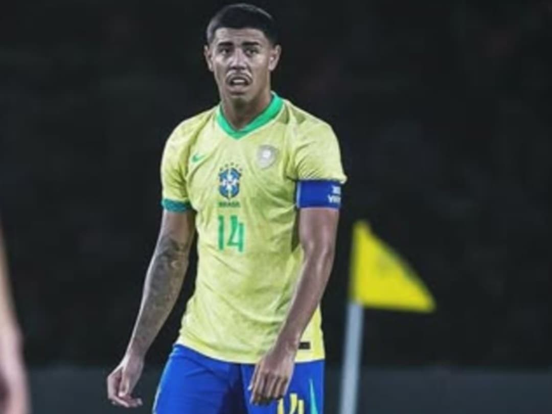 Iago pela Seleção Brasileira Sub-20