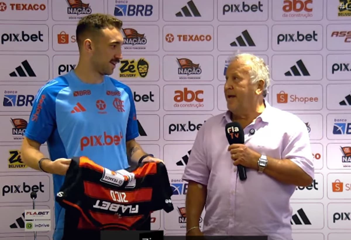 Léo ortiz e zico no ninho do urubu