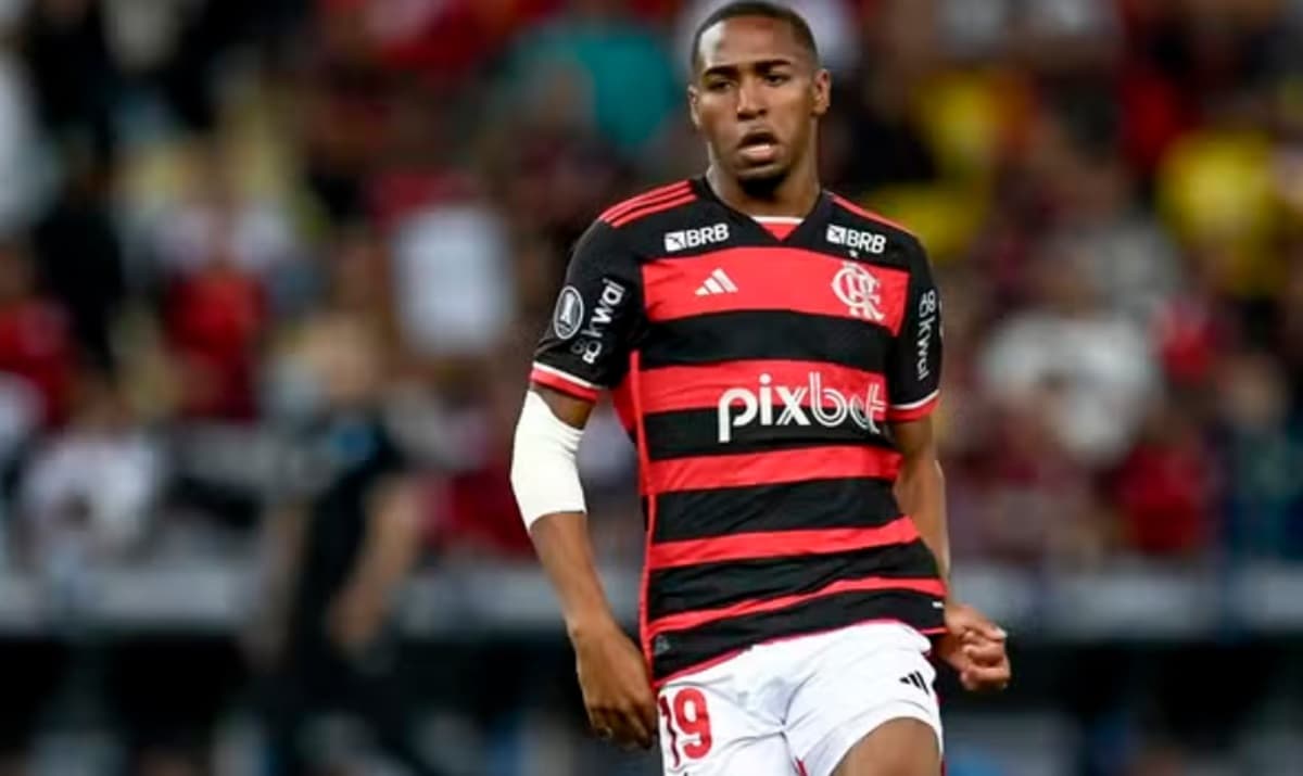 lorran em jogo do flamengo