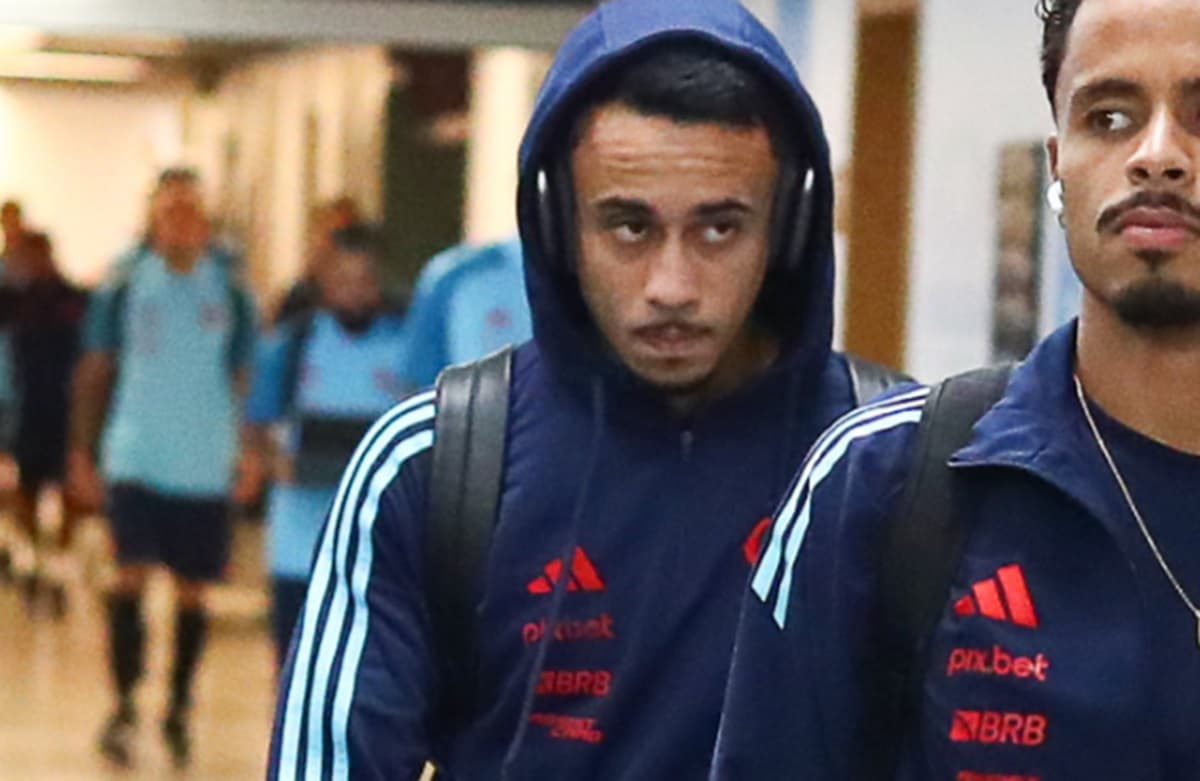 matheus gonçalves em jogo do flamengo no maracanã