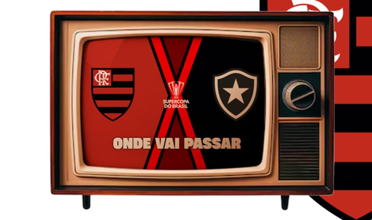 onde vai passar botafogo flamengo