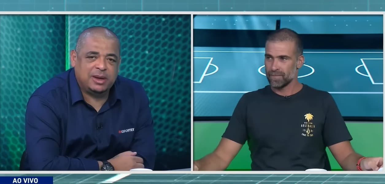 Pilhado e Vampeta discutem sobre Wesley na Seleção