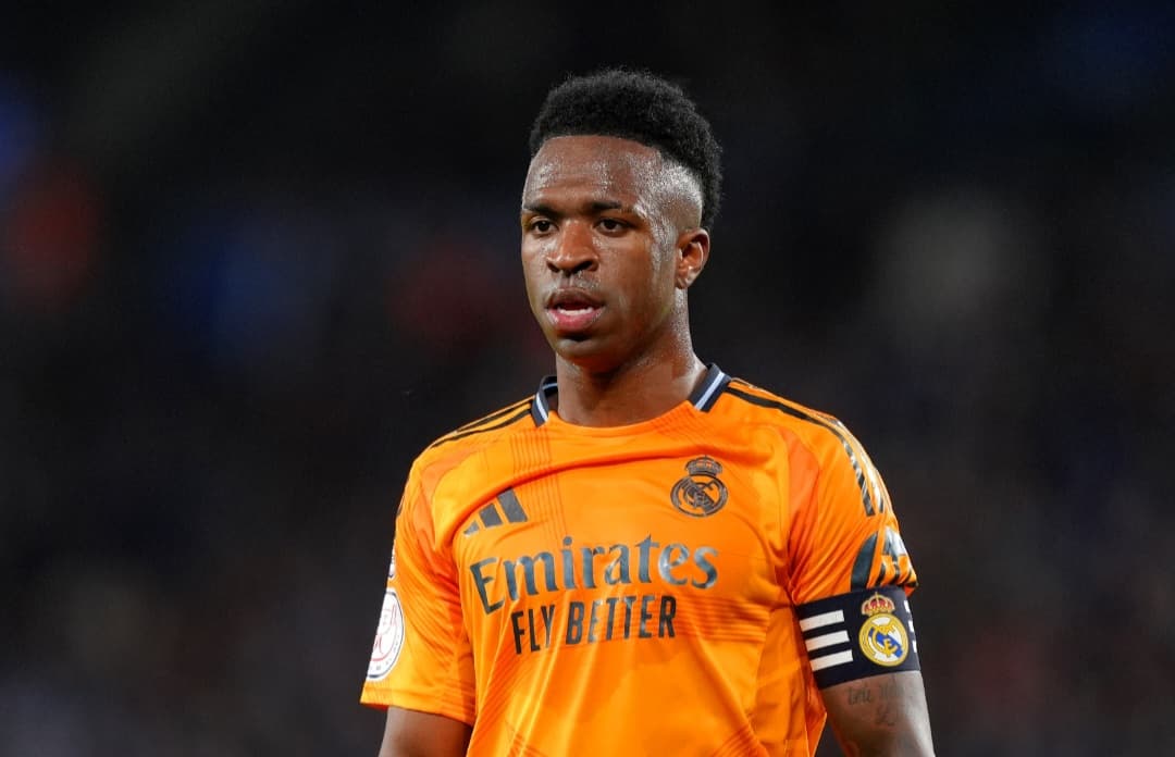 Vini Jr como capitão do Real Madrid