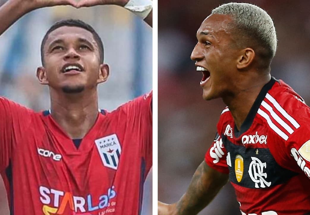 Walber, pelo Maricá, e Wesley, pelo Flamengo