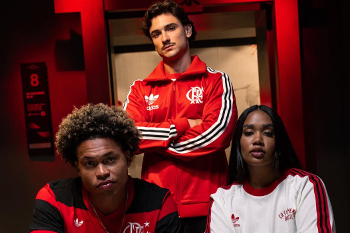 Lançamento da nova coleção Adidas Originals do Flamengo