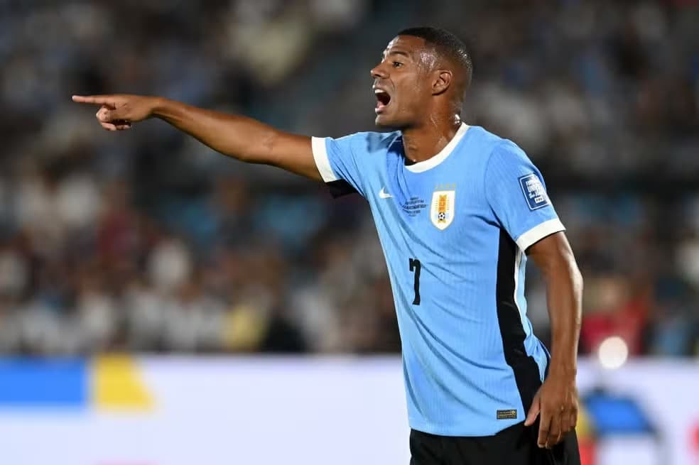 Nico de la Cruz foi cortado da seleção uruguaia