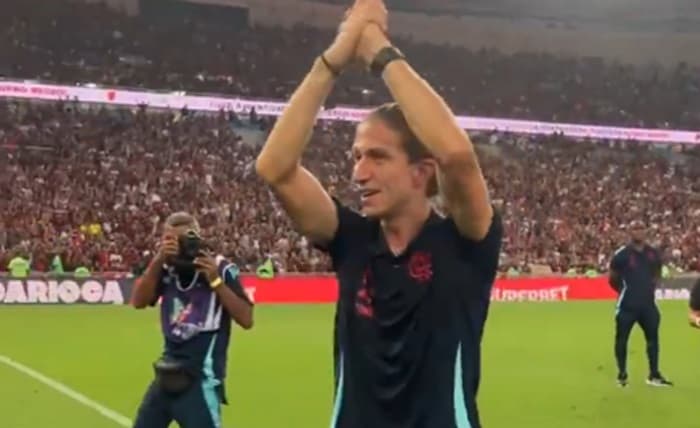 filipe luís conquista título pelo flamengo
