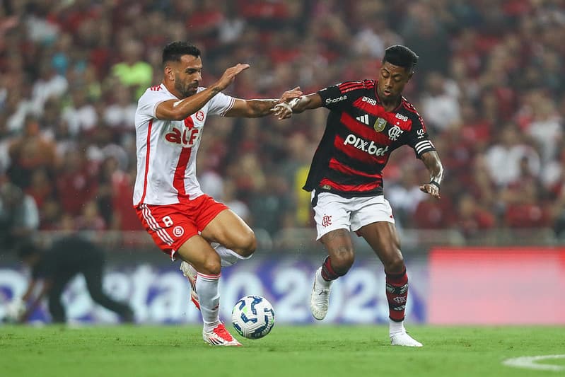 Bruno Henrique em Flamengo x Internacional