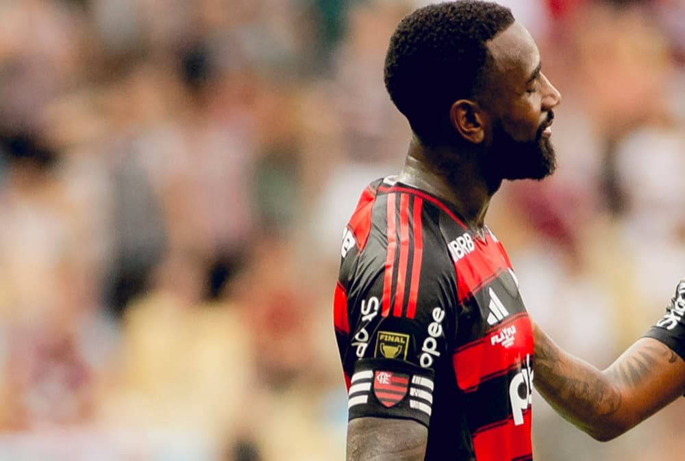 gerson em jogo do flamengo com wesley