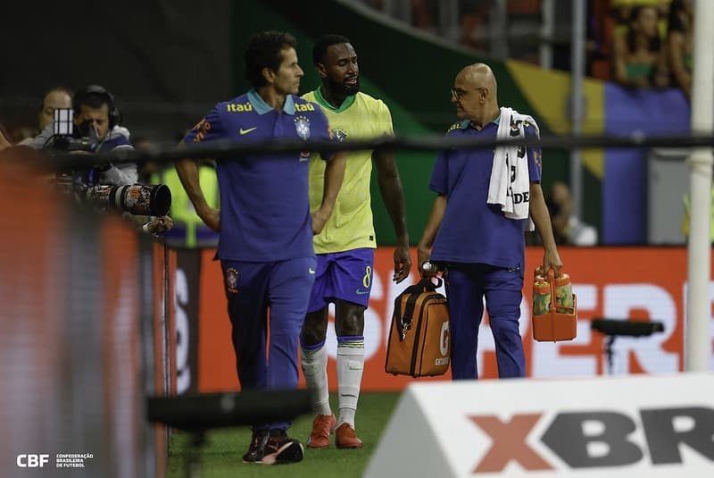 Brasil x Colômbia pela Eliminatória Sul-Americana 2026 no estádio Mané Garrincha, na cidade de Brasília, nessa quinta-feira 20.03.