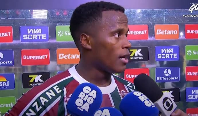 jhon arias lamenta vice para o flamengo