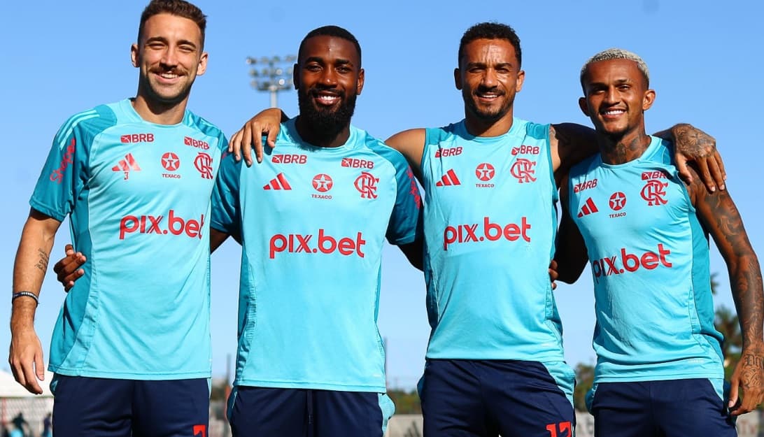 léo ortiz gerson danilo e wesley flamengo