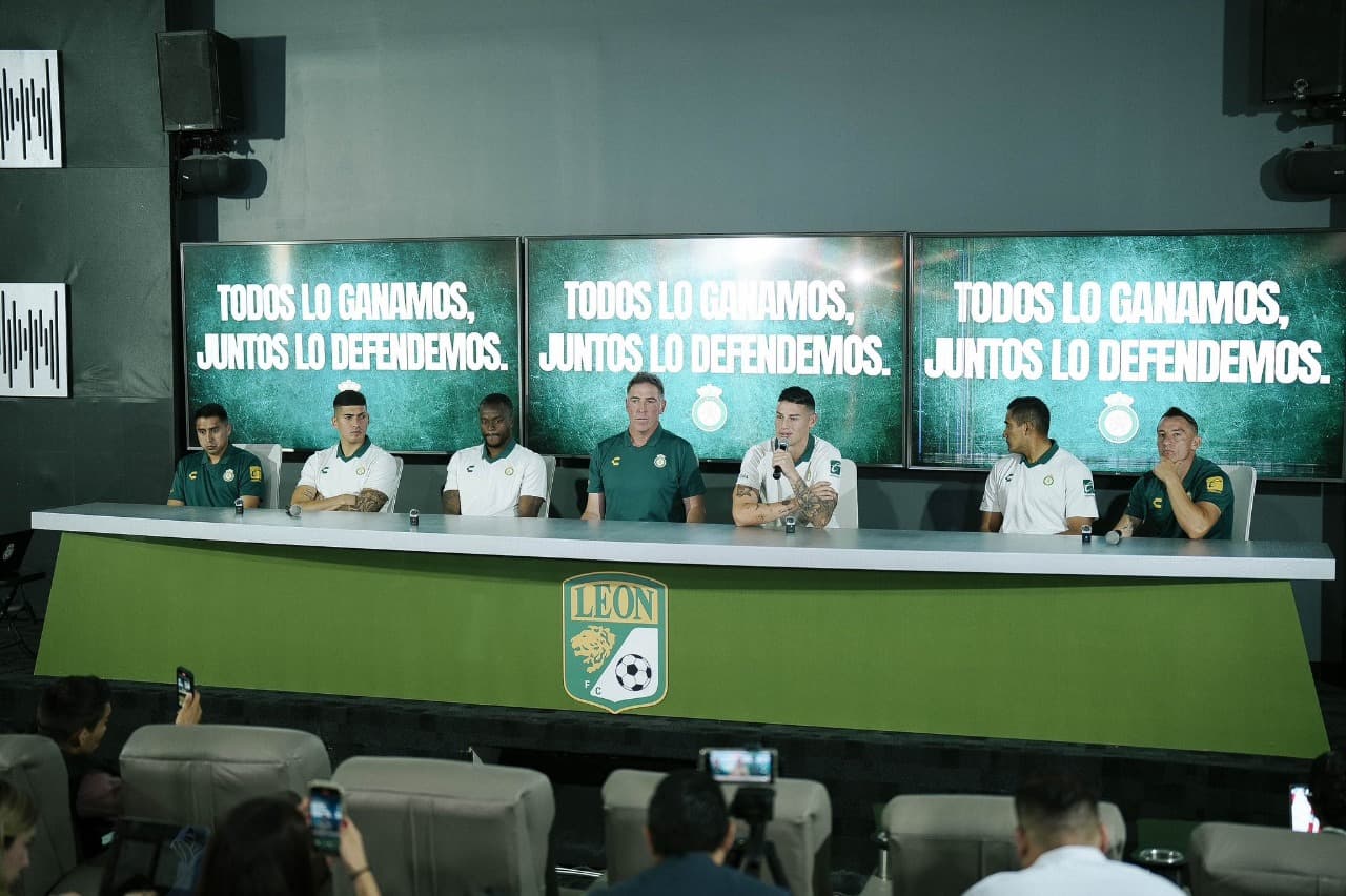 Jogadores do León