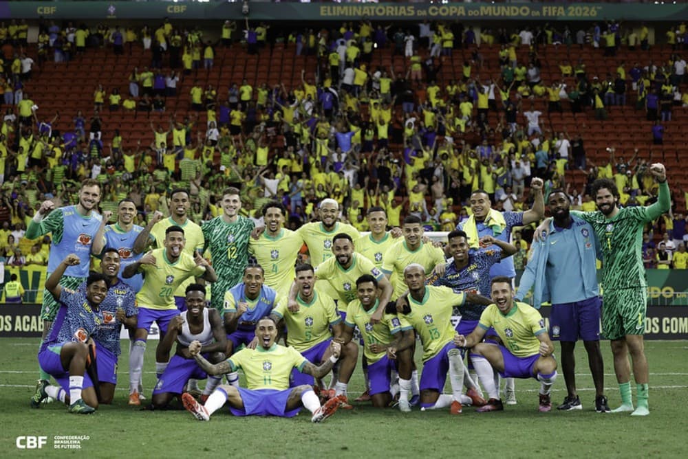 Brasil x Colômbia pela Eliminatória Sul-Americana 2026 no estádio Mané Garrincha, na cidade de Brasília, nessa quinta-feira 20.03.