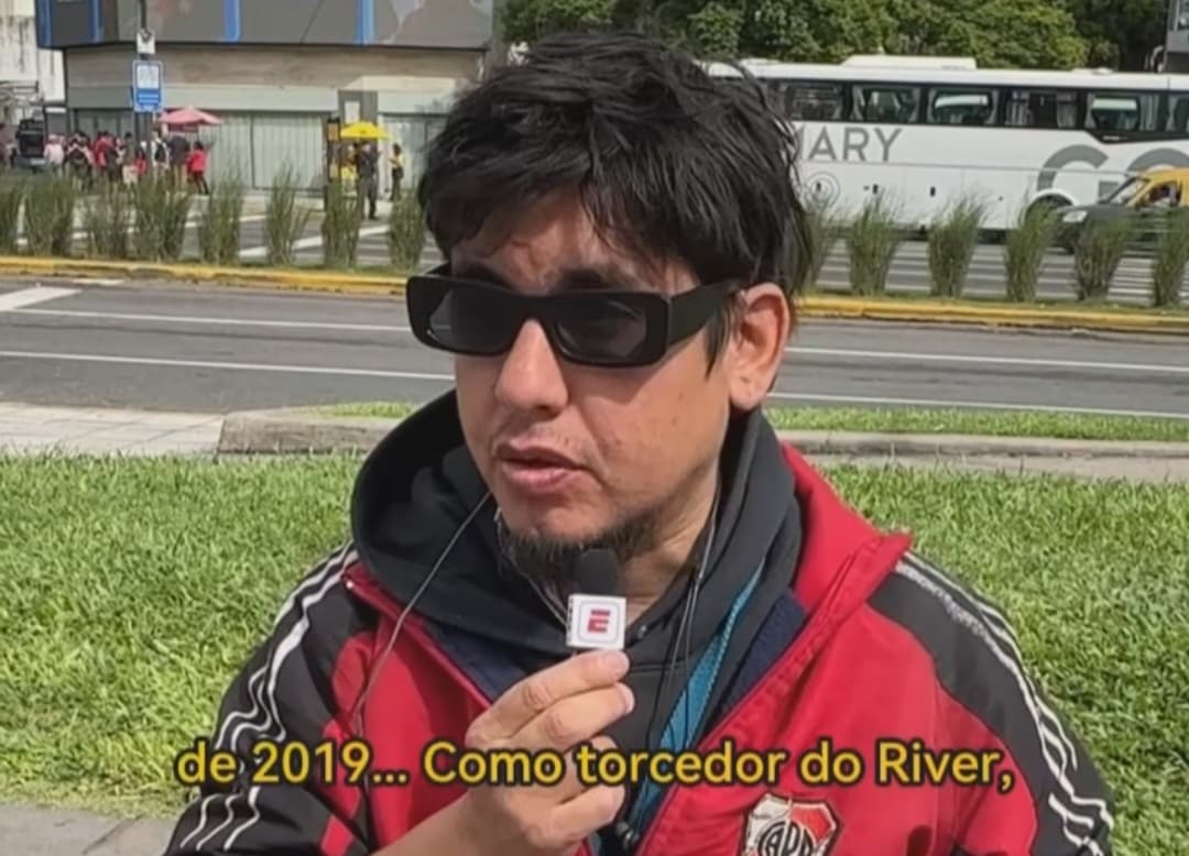 Torcedor do River Plate fala sobre o Flamengo
