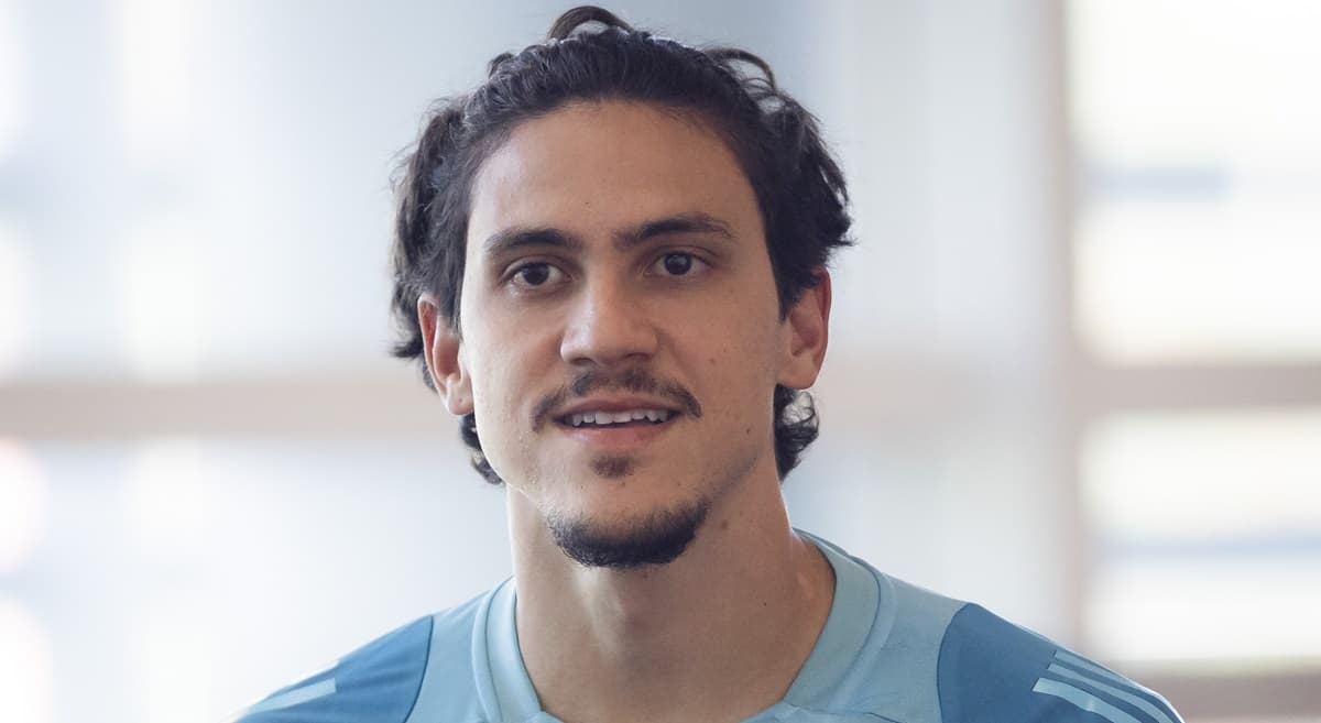 Pedro trabalha em academia do Flamengo