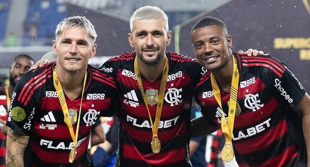 Uruguaios Flamengo convocados