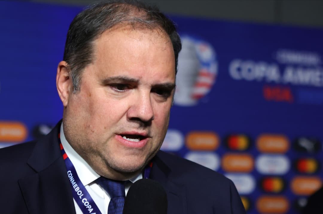 Victor Montagliani dando entrevista