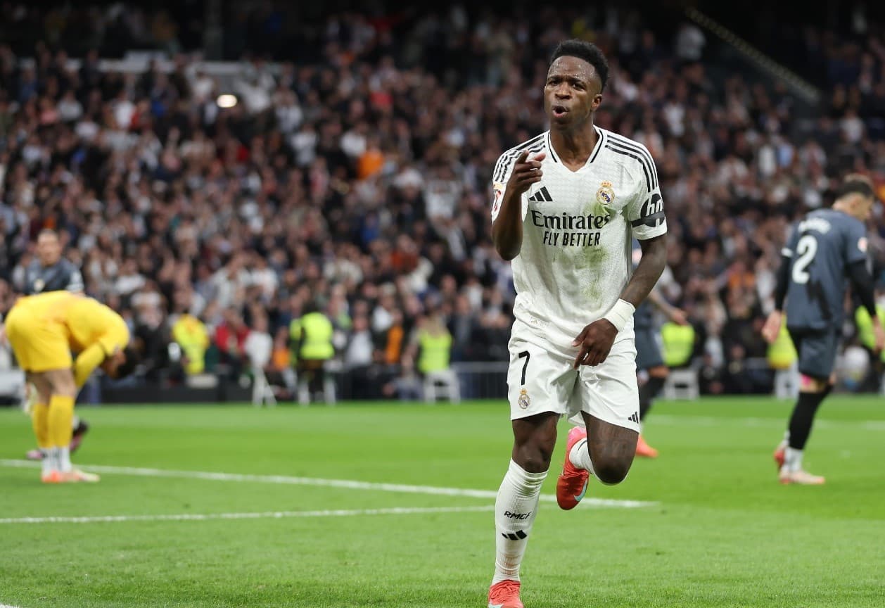 Vini Jr Real Madrid Rayo Vallecano