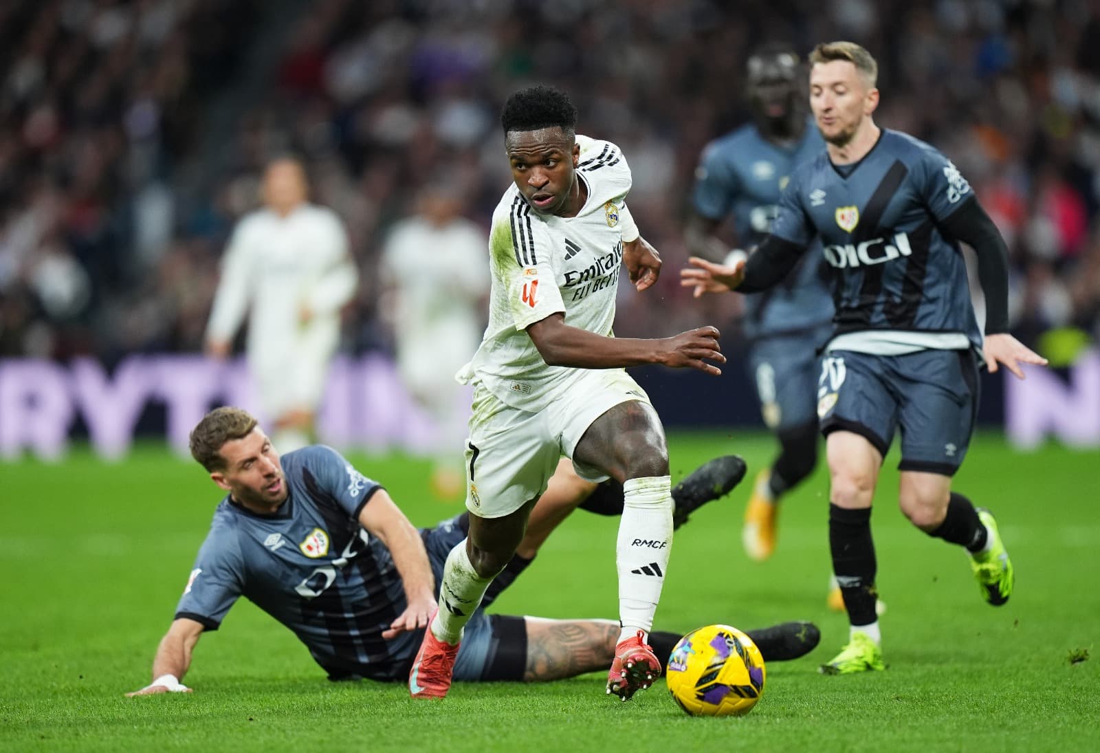 Vini Jr Real Madrid x Rayo Vallecano