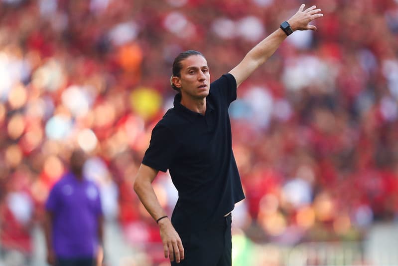 Filipe Luís no comando do Flamengo