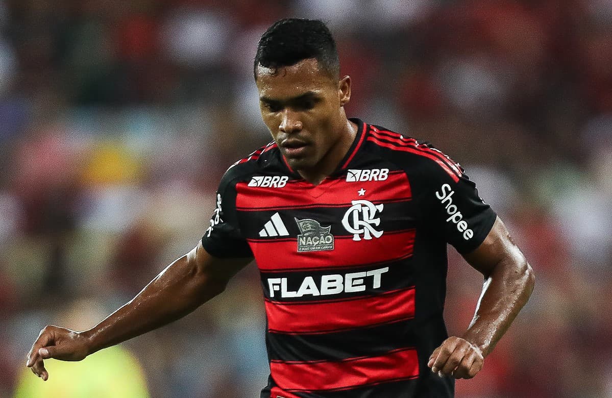 Alex Sandro em Flamengo x Juventude