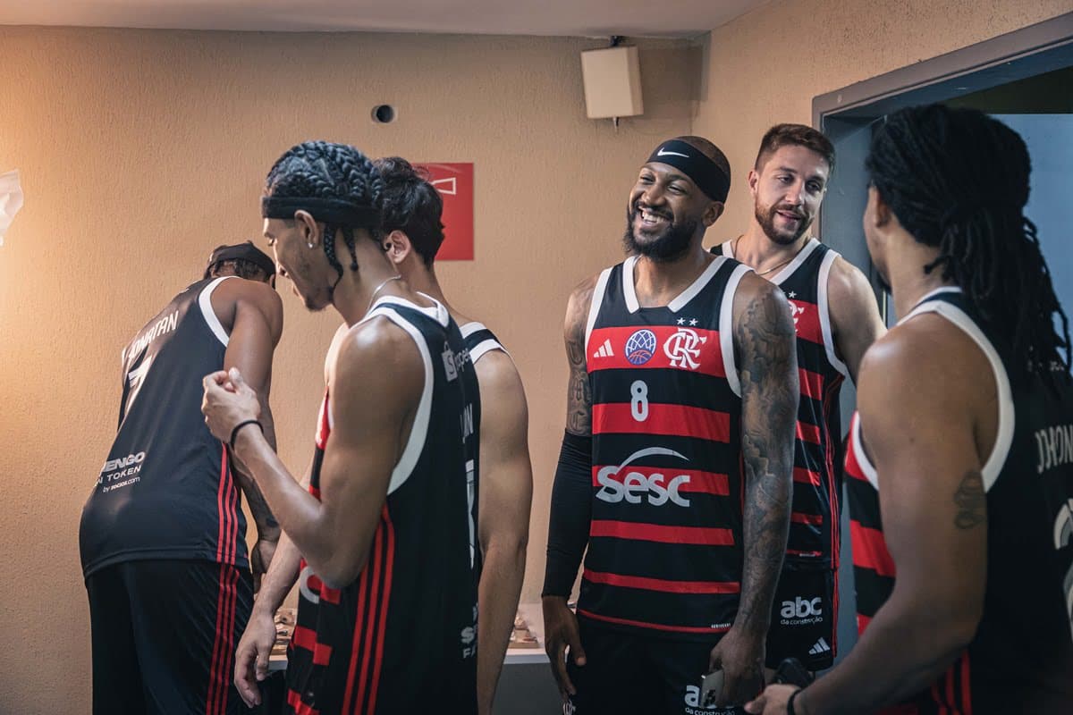 Jogadores do Flabasquete participam de Media Day