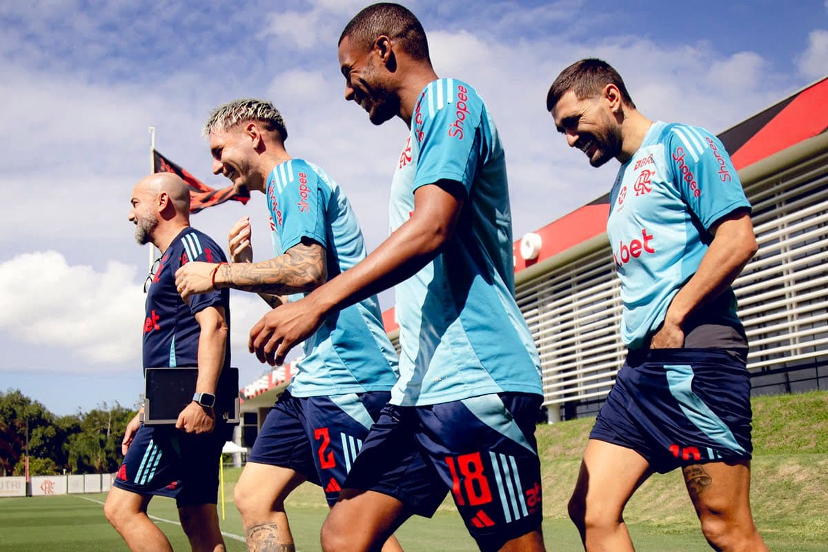 Flamengo volta a treinar, agora pensando na estreia pela Copa do Brasil