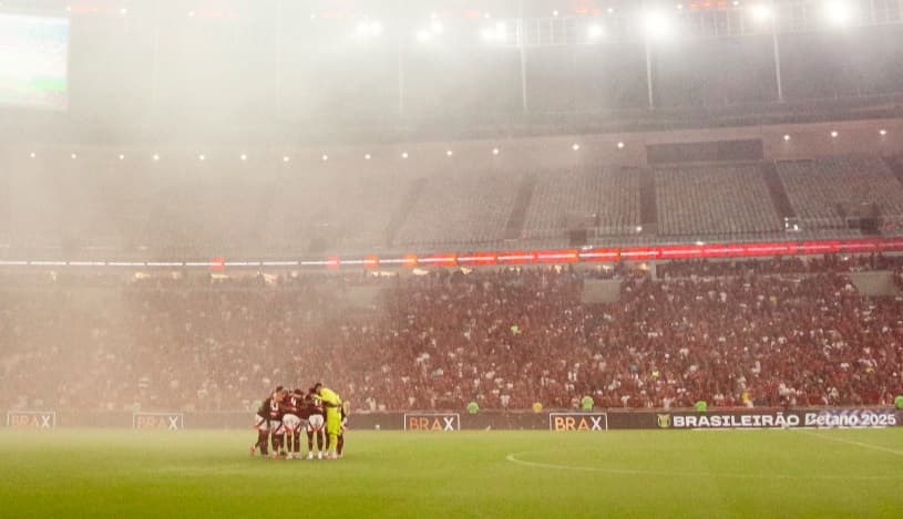 maracanã em jogo do flamengo pelo brasileirão