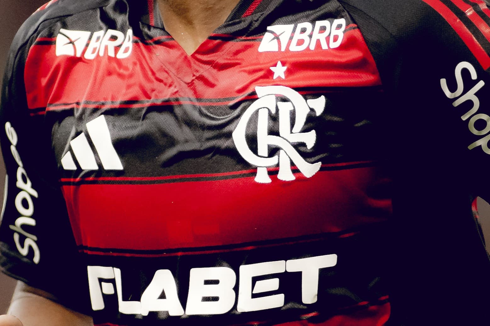 Flabet na camisa do Flamengo