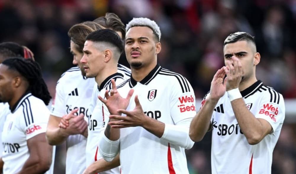 rodrigo muniz e andreas pereira em jogo do fulham
