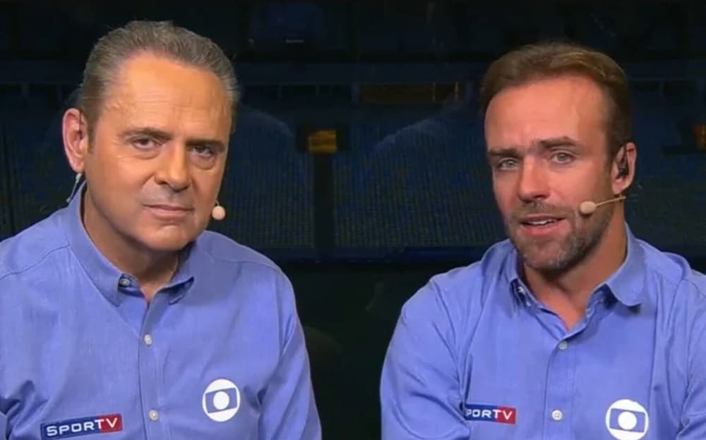 roger flores e luiz roberto globo