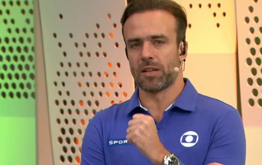 roger flores na transmissão da globo