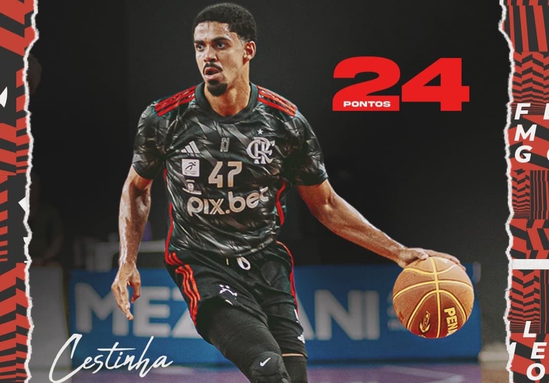 Alexei em quadra pelo FlaBasquete