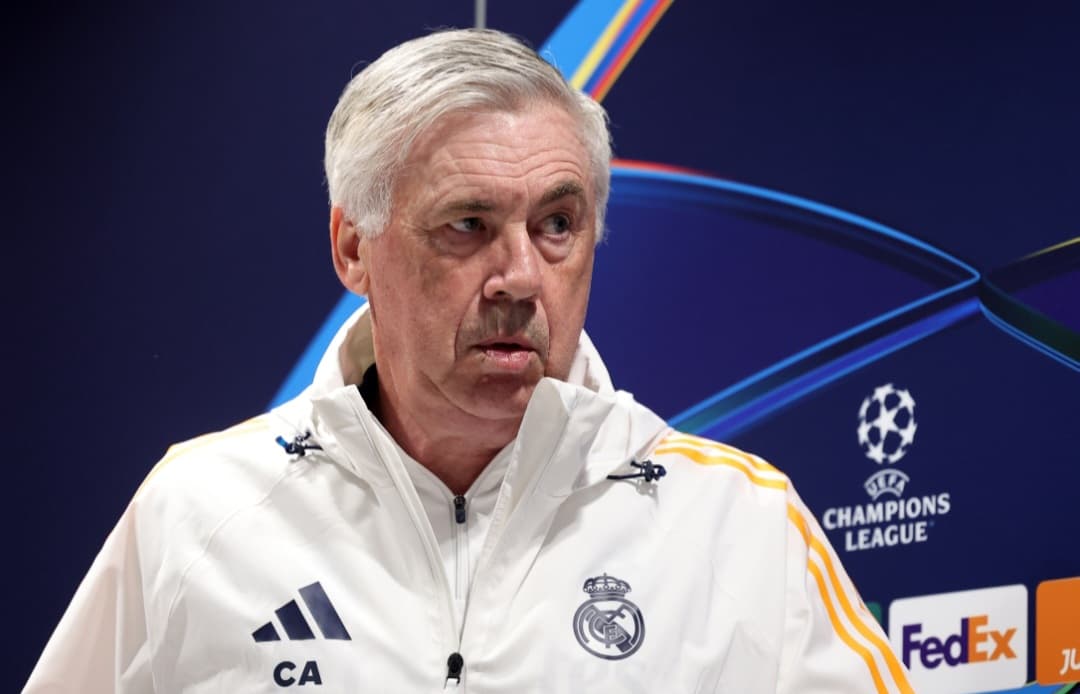 Carlo Ancelotti pelo Real Madrid