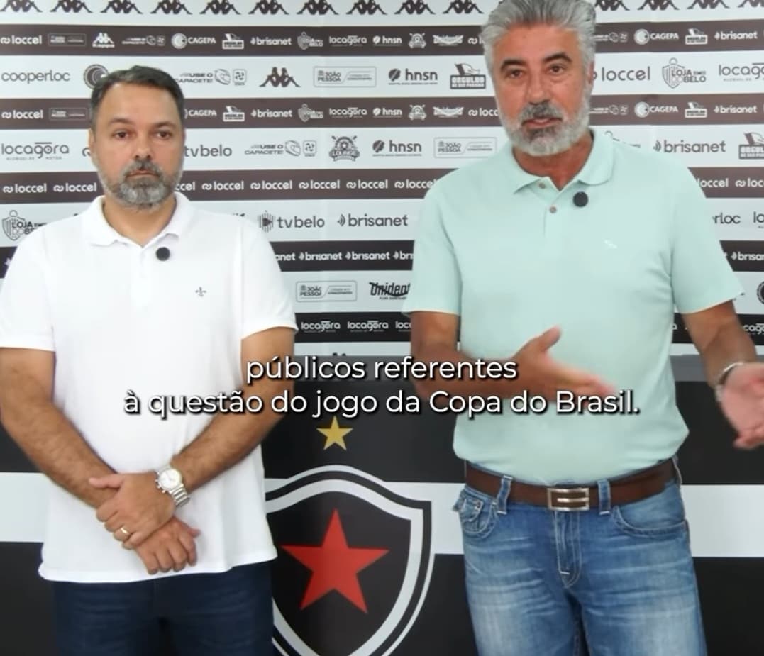 Gestores da Belo SAF falam sobre ingressos para visitantes em Botafogo-PB x Flamengo