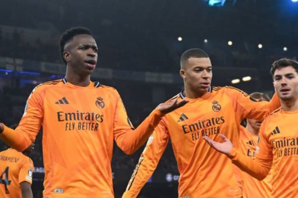 vinicius junior e mbappe real madrid