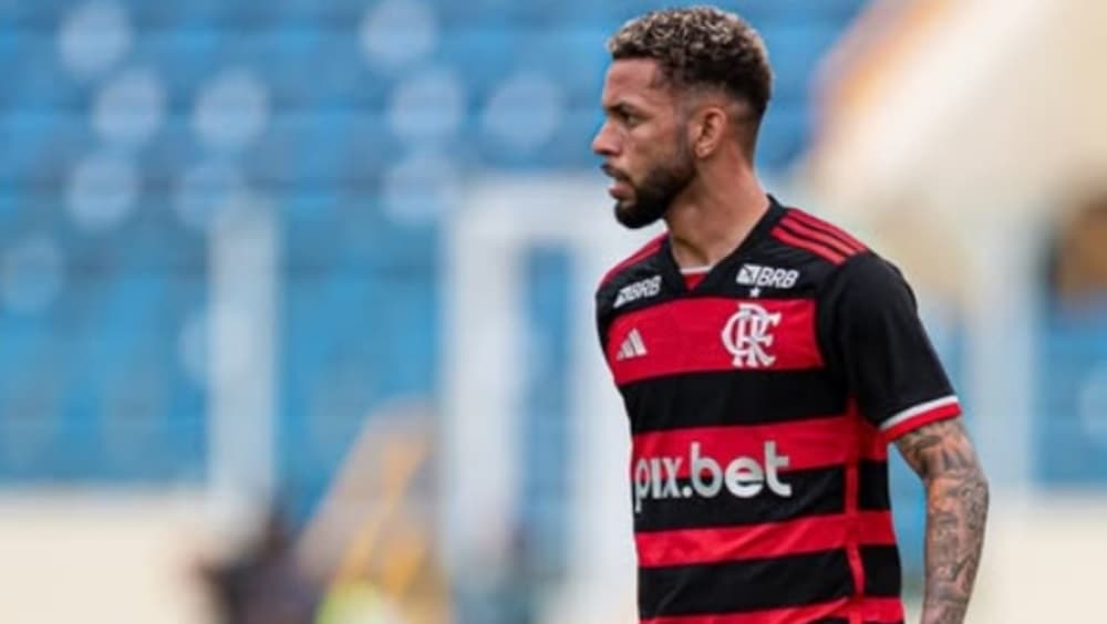 zé welinton em jogo do flamengo